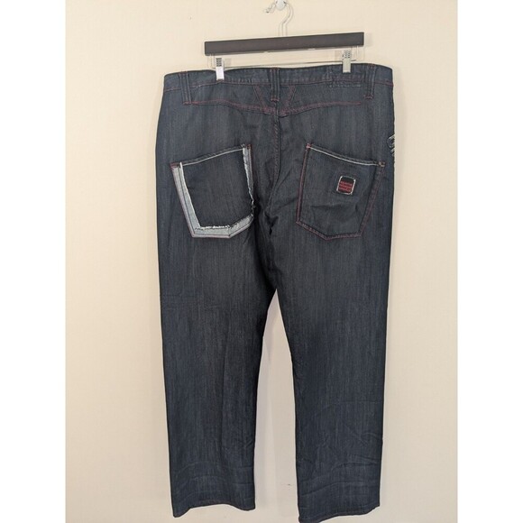 Marithe Francois Girbaud Men's Jeans 42x34 90s Denim Baggy Wide-Leg Denim - Picture 15 of 15